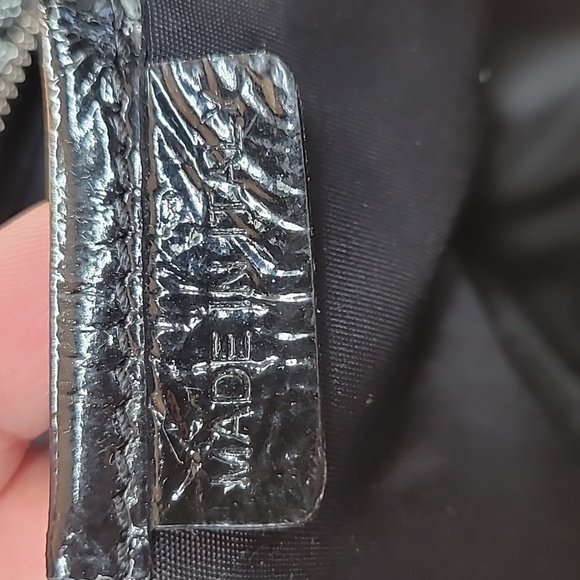 BURBERRY Beat Check Small Brooklyn Hobo Blk Gray Wht - Picture 10 of 12